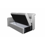 ADRIATIK - Canapé panoramique modulable convertible avec coffre en tissu