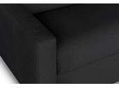 DYLAN PREMIUM - Canapé convertible système couchage express matelas 17cm 3 places en cuir