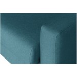 DYLAN PREMIUM - Canapé convertible système couchage express matelas 17cm 3 places en tissu