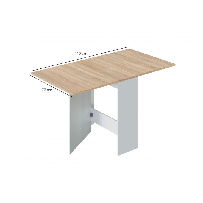 FOTAB - Table auxiliaire extensible L31/140 x P77 cm