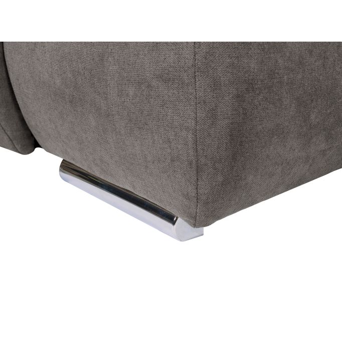SEVARA - Canapé d'angle réversible convertible avec coffre en tissu