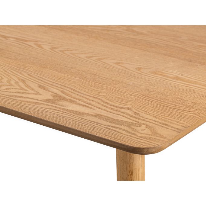 KANOPE - Table à manger en bois 6 personnes