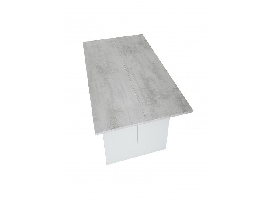 Table auxiliaire extensible L120 x P35/70 cm